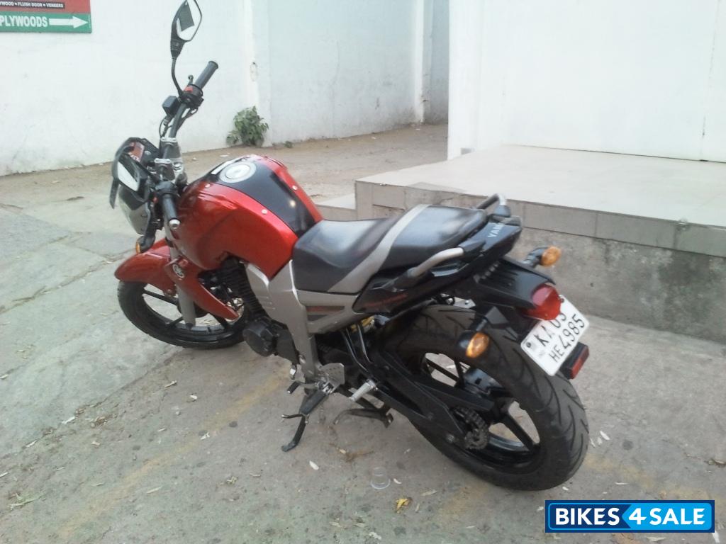 Flaming Red Yamaha FZ16