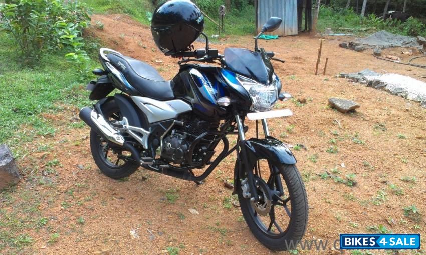 Blue Black Bajaj Discover 125 ST