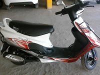Blushing Red TVS Scooty Pep Plus
