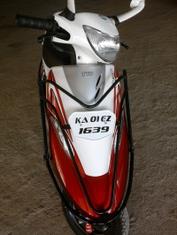 Blushing Red TVS Scooty Pep Plus