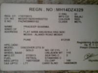 Red Bajaj Discover 100T