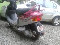 Pink TVS Scooty Pep Plus