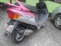Pink TVS Scooty Pep Plus