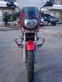 Red Bajaj Pulsar 150 DTSi
