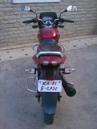 Red Bajaj Pulsar 150 DTSi