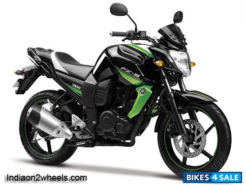 Green Black Yamaha FZ-S