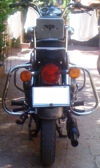 Grey/black Royal Enfield Lightning 535