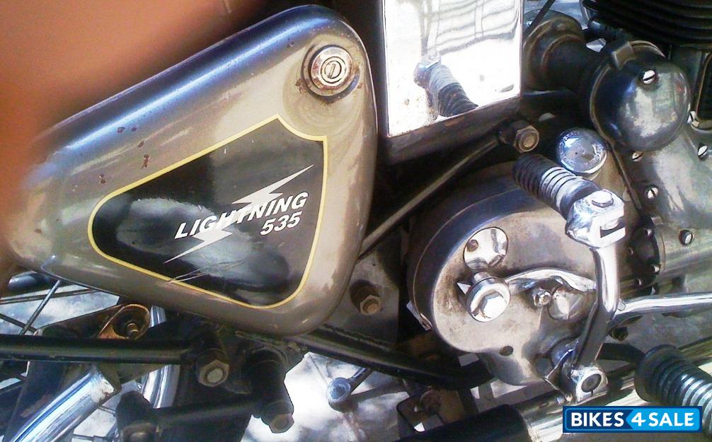 Grey/black Royal Enfield Lightning 535