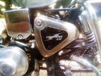 Grey/black Royal Enfield Lightning 535