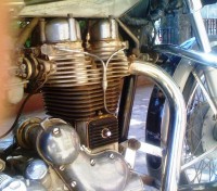 Grey/black Royal Enfield Lightning 535