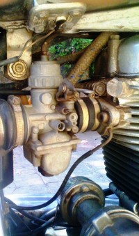 Grey/black Royal Enfield Lightning 535