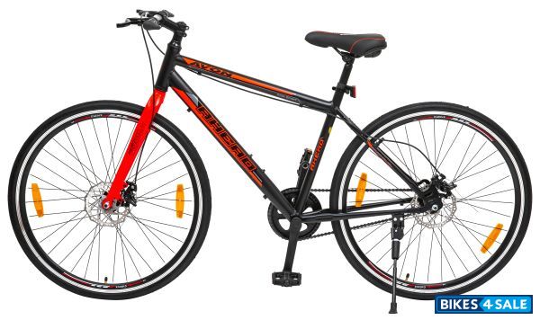 Avon Ahead 700 X 35C Matt Black/Fluoro Orange