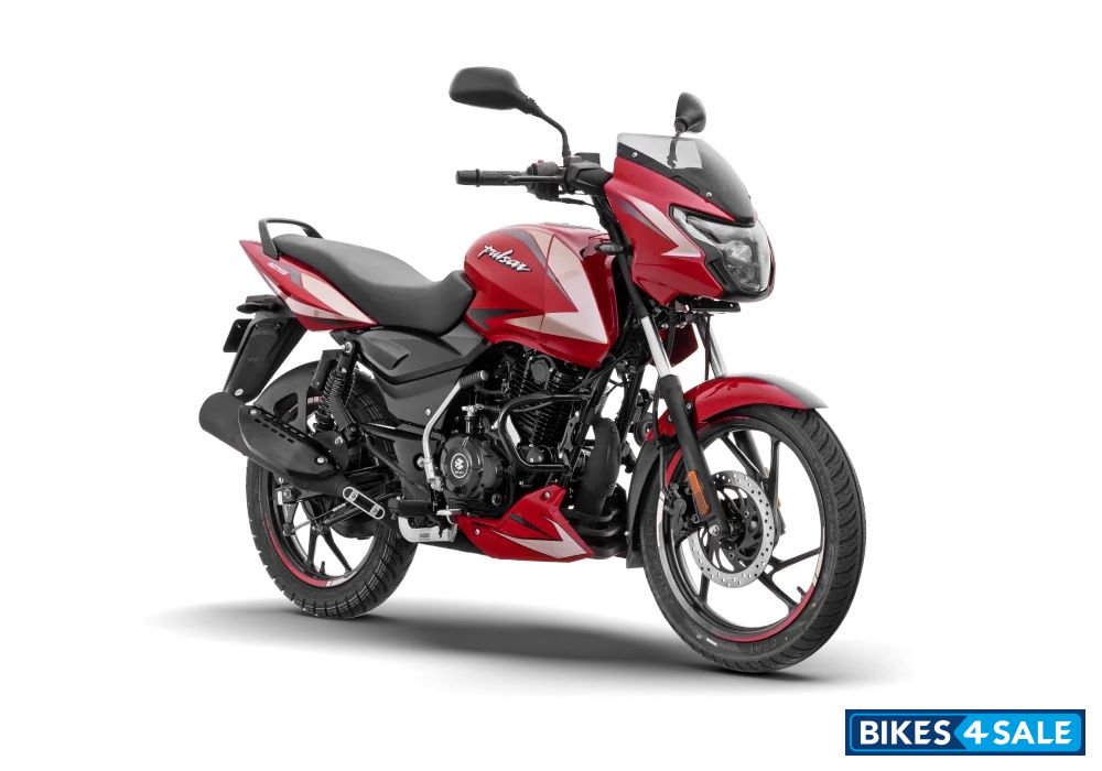 Bajaj Pulsar 125 Carbon Fibre Single Seat 2026 Racing Red Tan Beige