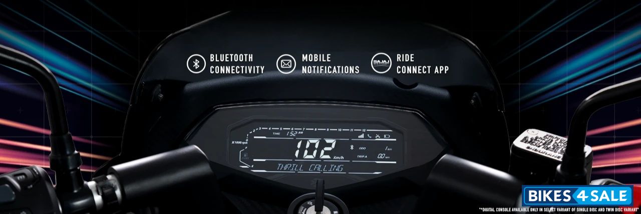 Bajaj Pulsar 150 2024 Digital Console