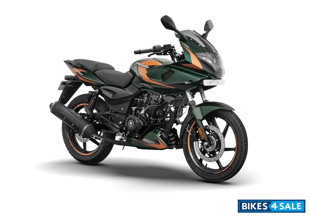 Bajaj Pulsar 220F 2025 Green Light Copper