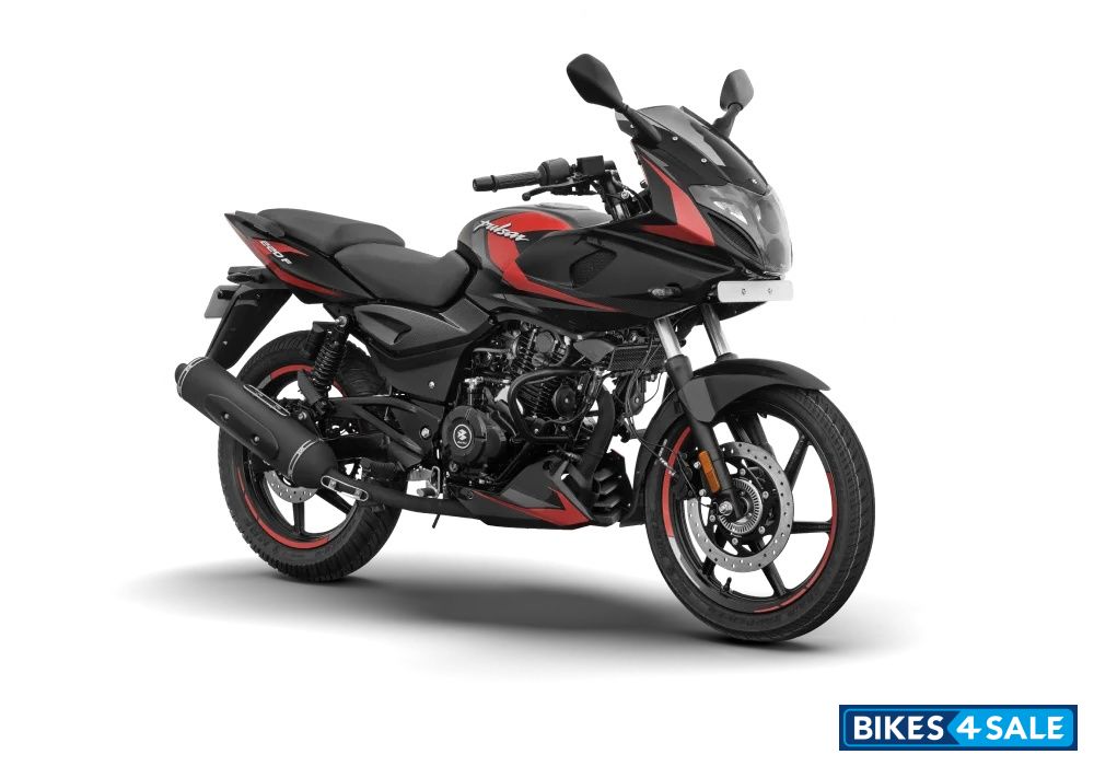 Bajaj Pulsar 220F 2025 Black Cherry Red