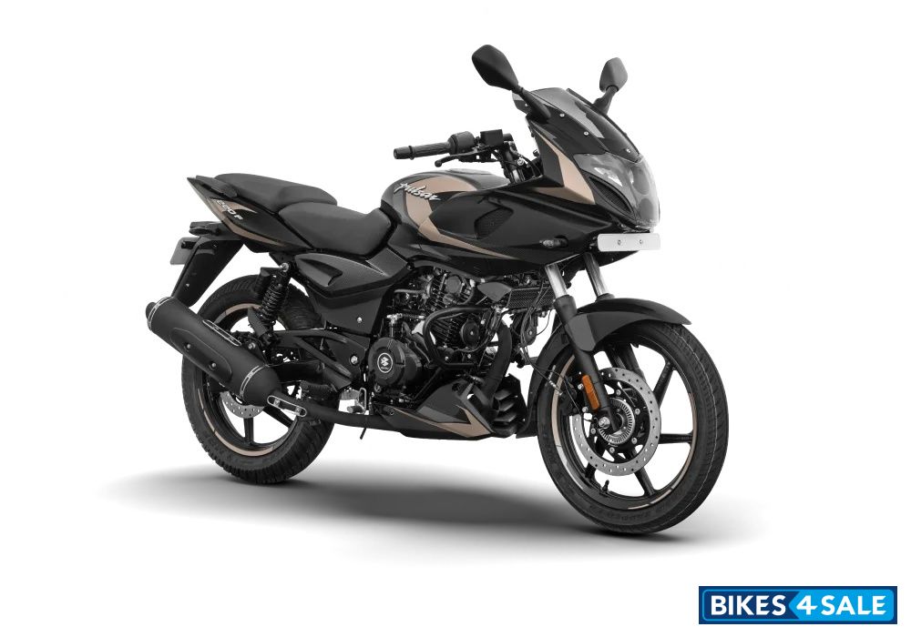 Bajaj Pulsar 220F 2025 Black Copper Beige
