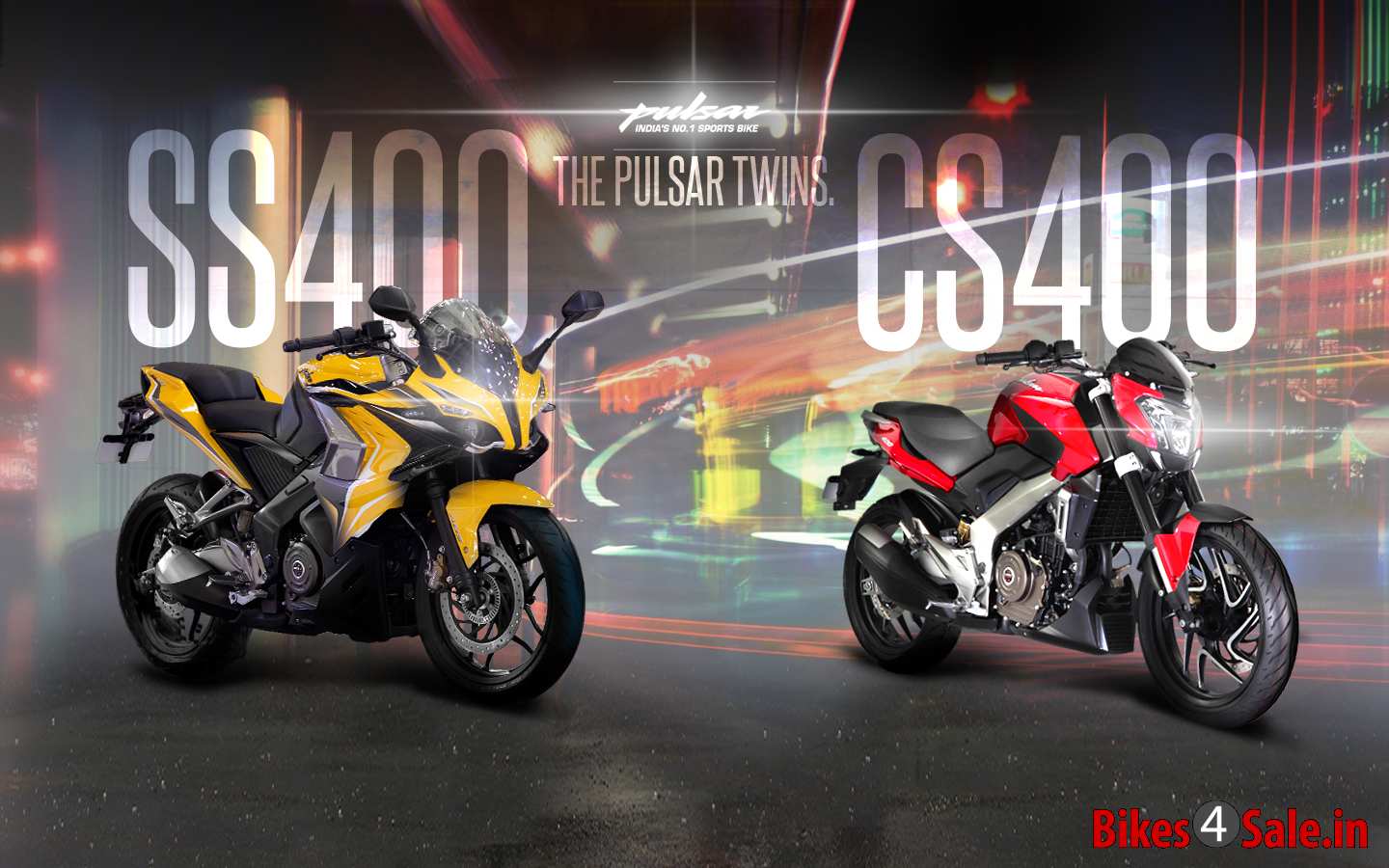 Bajaj Pulsar 400 SS - 400cc Motorcycle Twins