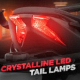 Crystalline LED Tail Lamps