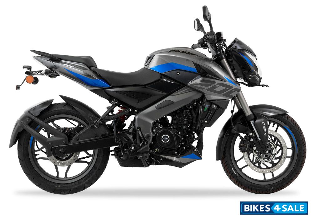 Bajaj Pulsar NS 200 2024 Pewter Grey – Blue