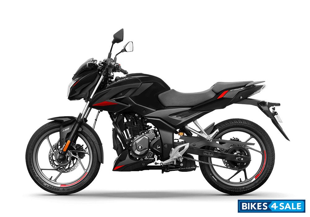 Bajaj Pulsar P150 Twin Disc Split Seat Ebony Black Red