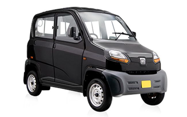 Bajaj Qute CNG Black