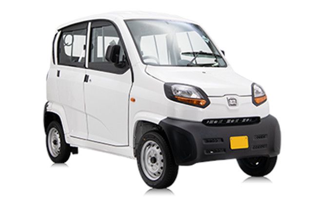 Bajaj Qute CNG White