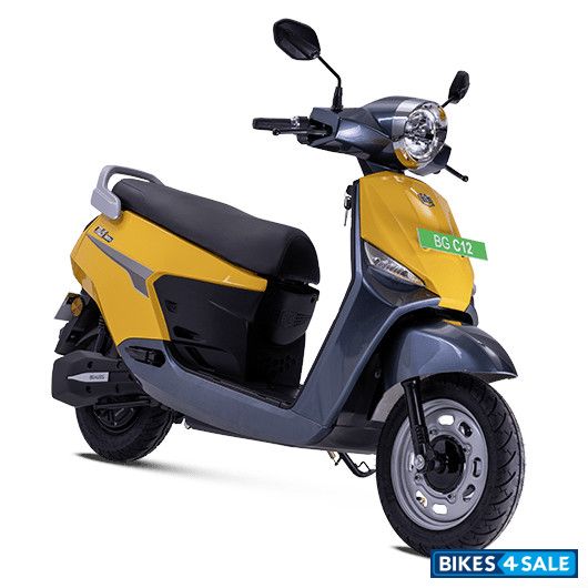 BGauss C12 Yellow Techno