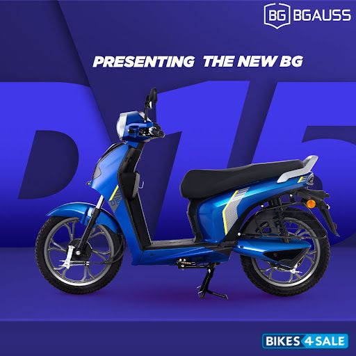 BGauss D15 Pro - Glistening Blue