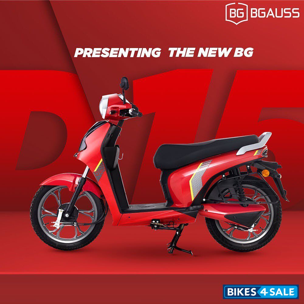 BGauss D15i - Racing Red