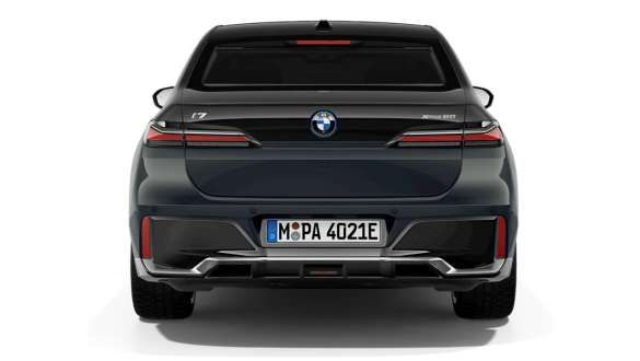 BMW i7 Rear View