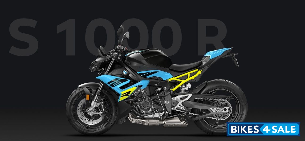 BMW S 1000 R 2025 Bluefire/Mugiallo Yellow