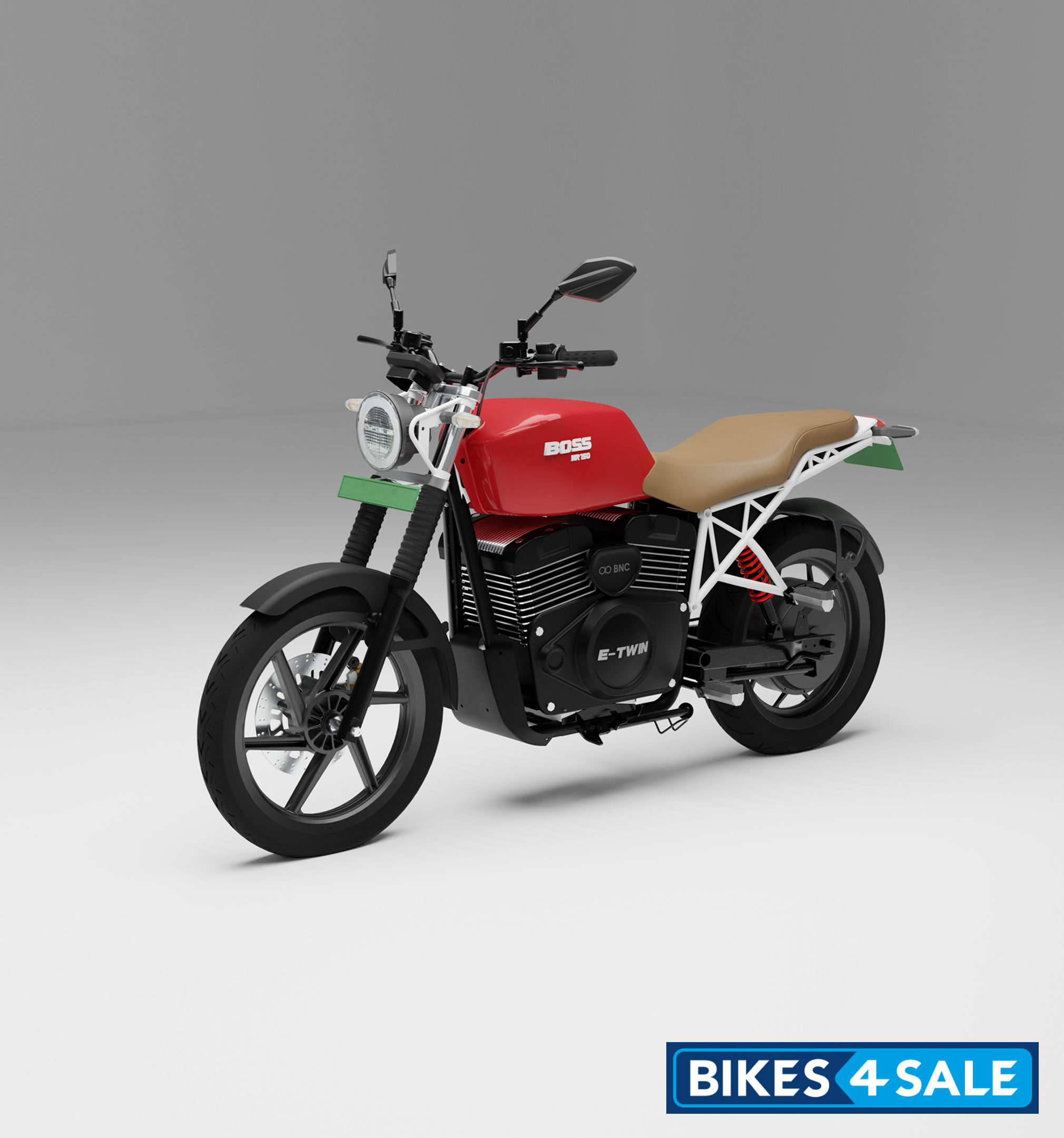 BNC Boss NR150 Grey tank red trellis