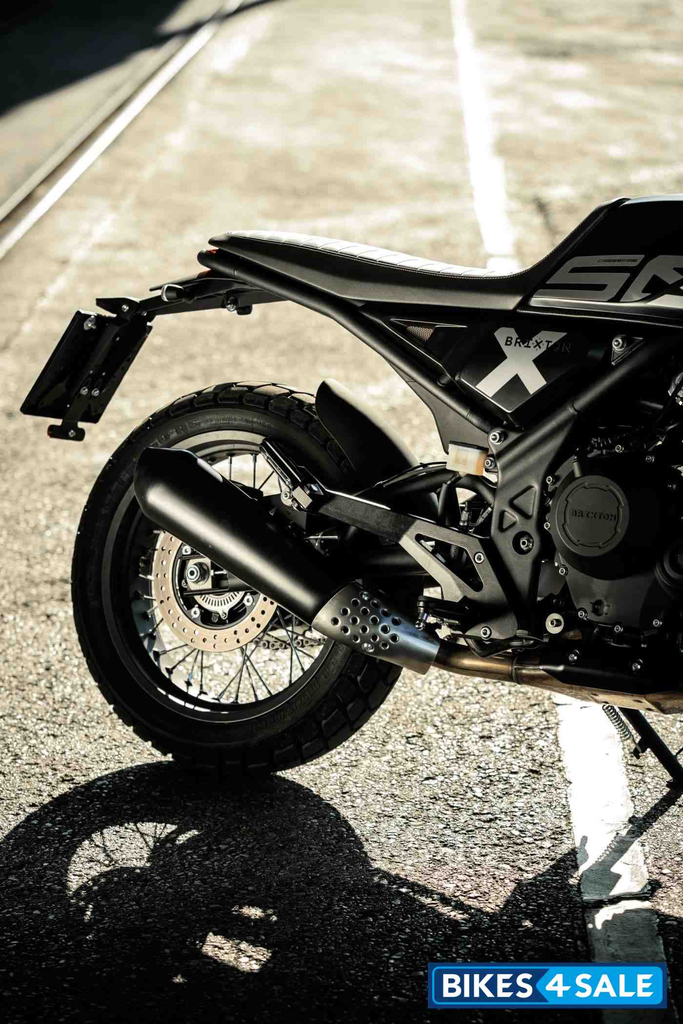 Brixton Crossfire 500 X stainless steel Exhaust System