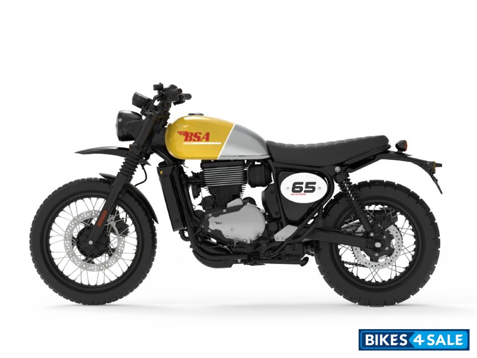 BSA Scrambler 650 Victor Yellow