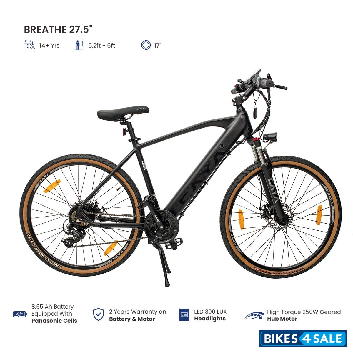 Caya Breathe 27.5 Matt Black