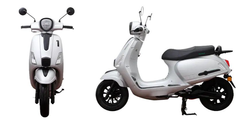 Divine Motors Scoot 1 Wow white