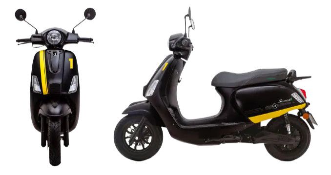 Divine Motors Scoot 1 Bravo black