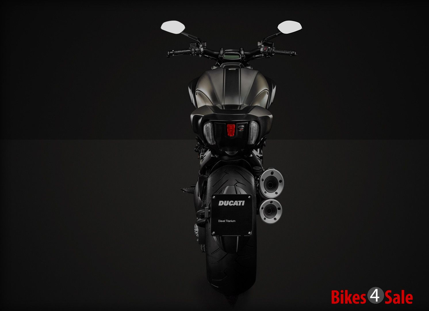 Ducati Diavel Titanium Rear View