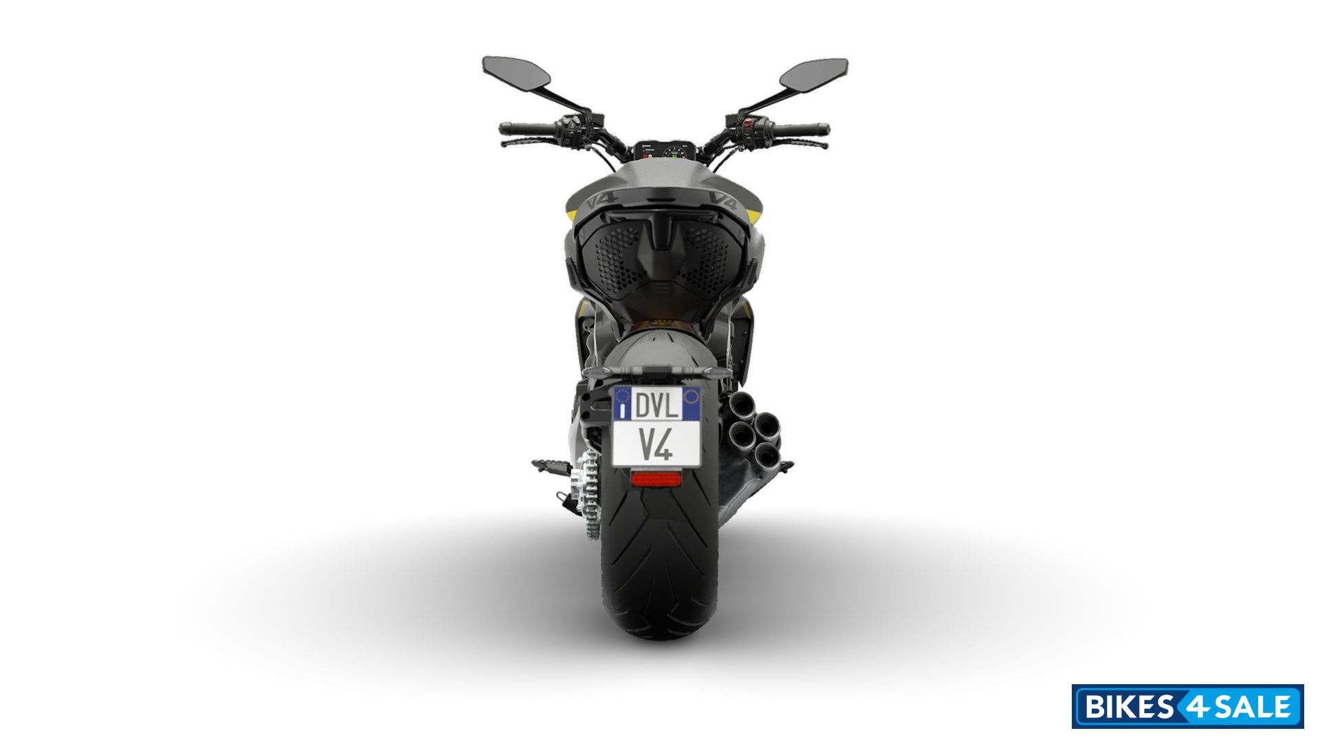 Ducati Diavel V4 Black Roadster Livery