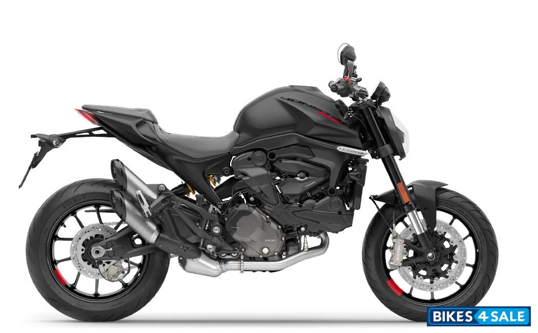 Ducati Monster 937cc Dark Stealth with black wheels
