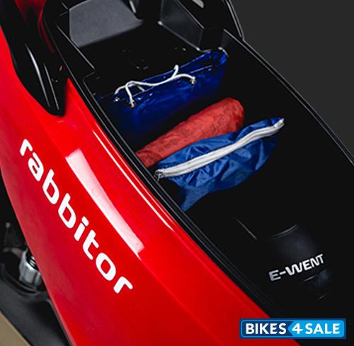 E-Went Rabbitor 35 litre storage space