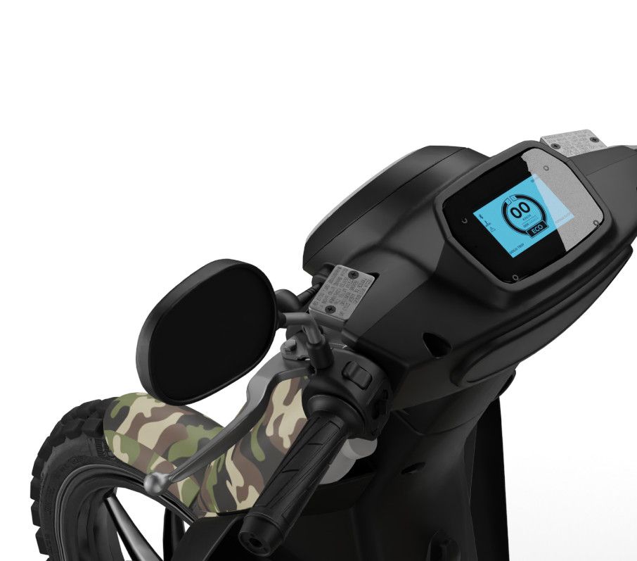 eBikeGo Muvi Military - 4″ LCD display