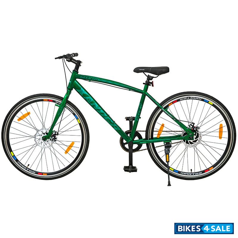 Geekay Xander Single Speed 700C Chrome Green