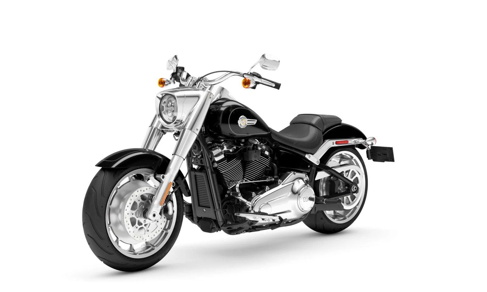 Béquille Latérale Réglable Pour Harley Davidson Fat Boy 114 (2018-2024) - Alliage Aluminium, Capacité 500 Kg - Support Stationnement Moto