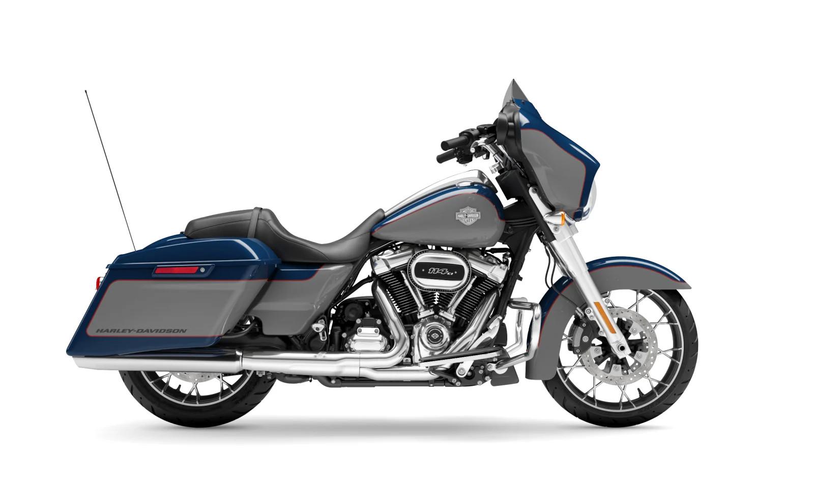 Harley Davidson 2023 Street Glide Special - Bright Billiard Blue/ Billiard Gray with Chrome Finish