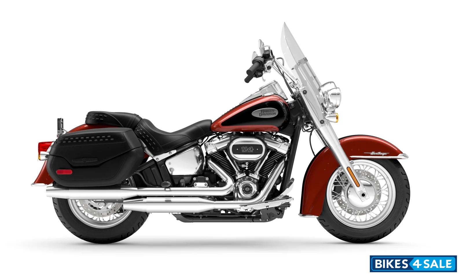 Harley Davidson 2024 Heritage Classic - Red Rock/Vivid Black