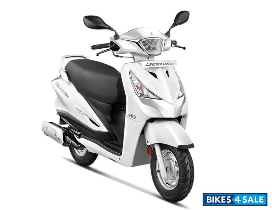 Hero Destini 125 Xtec Pearl Silver White