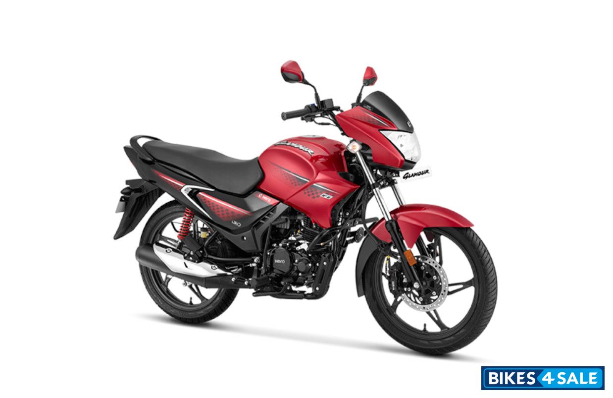 Hero Glamour 125 Disc - Candy Blazing Red