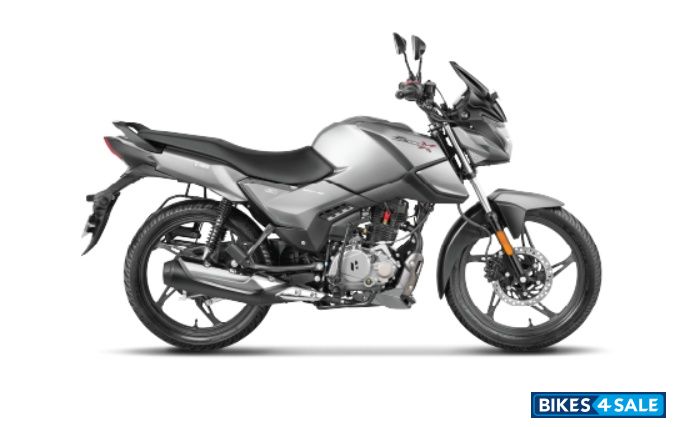 Hero Glamour X 125 Drum Matt Metallic Silver